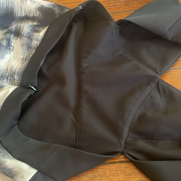 BCBGMaxAzria B/ White Maxi Dress 6 Prom/ Ball - Picture 13 of 16